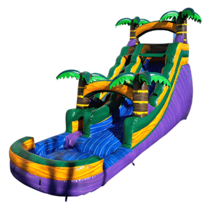 tropical-jungle-palm-tree-inflatable-water-slide-with-splash-pool