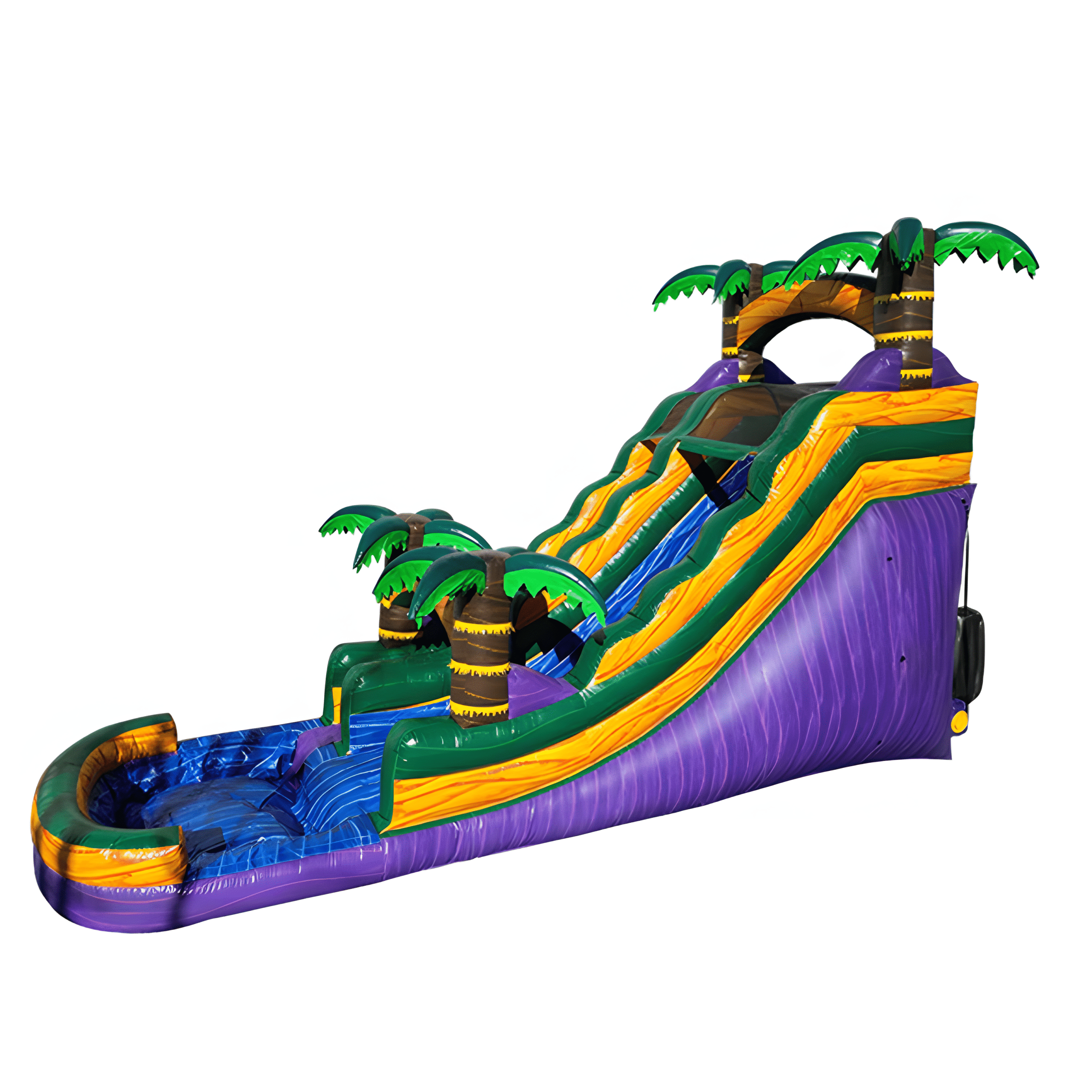 tropical-jungle-palm-tree-inflatable-water-slide-with-splash-pool - Image 4