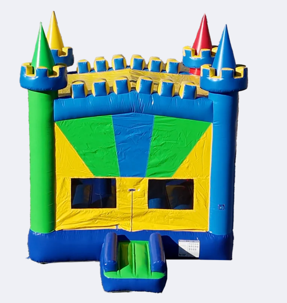Customize Inflatable rainbow castle bouncer house