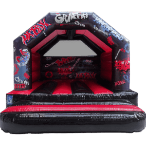 Graffiti theme Inflatable bouncer