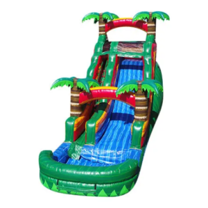 15ft tropical inflatable Water Slide