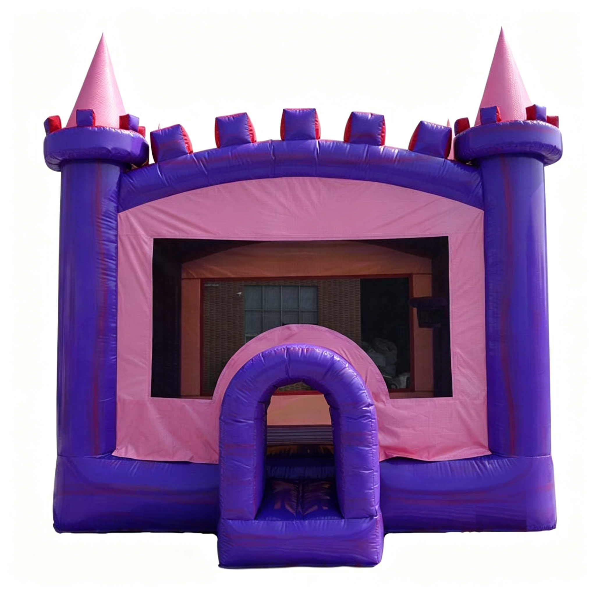 4x4m Custom Princess Castle Inflatable Bounce House