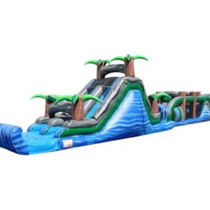 73ft Treasure Island Dry Obstacle Course