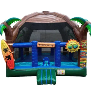 Beach Party Themed Inflatable Bounce House