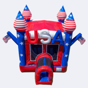 USA inflatable bounce house