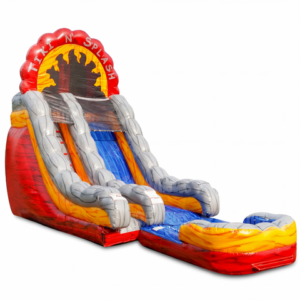 18ft Inflatable Tiki Splash Water Slide for sale