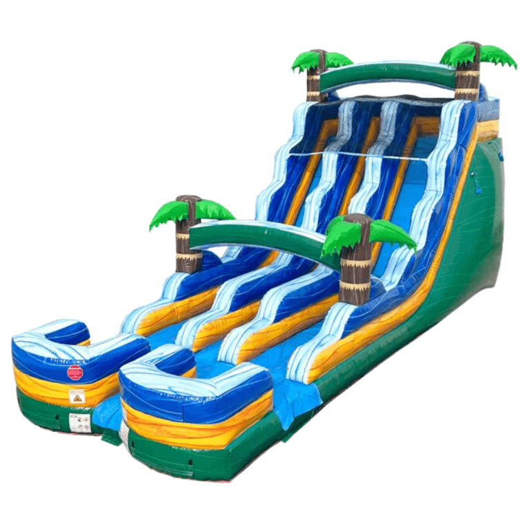 20′ Sunset Splash Double Lane Waterslide