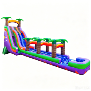 27ft Bermuda Blast Dual Lane Water Slide